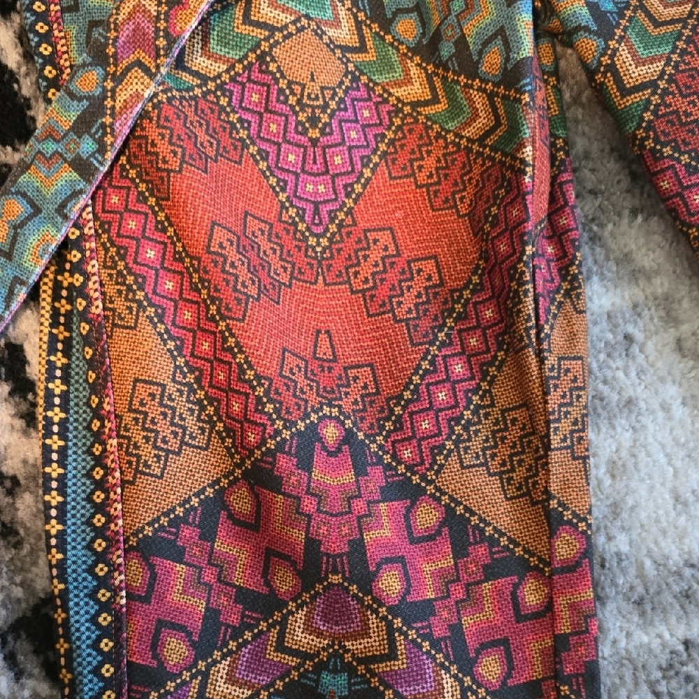 FARM Rio Multicolor Patterned Trousers - Picture 2 of 4